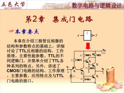 第2章 集成門電路 集成電路設(shè)計中的邏輯構(gòu)建基石